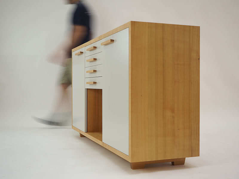 Natural Retro Cabinet